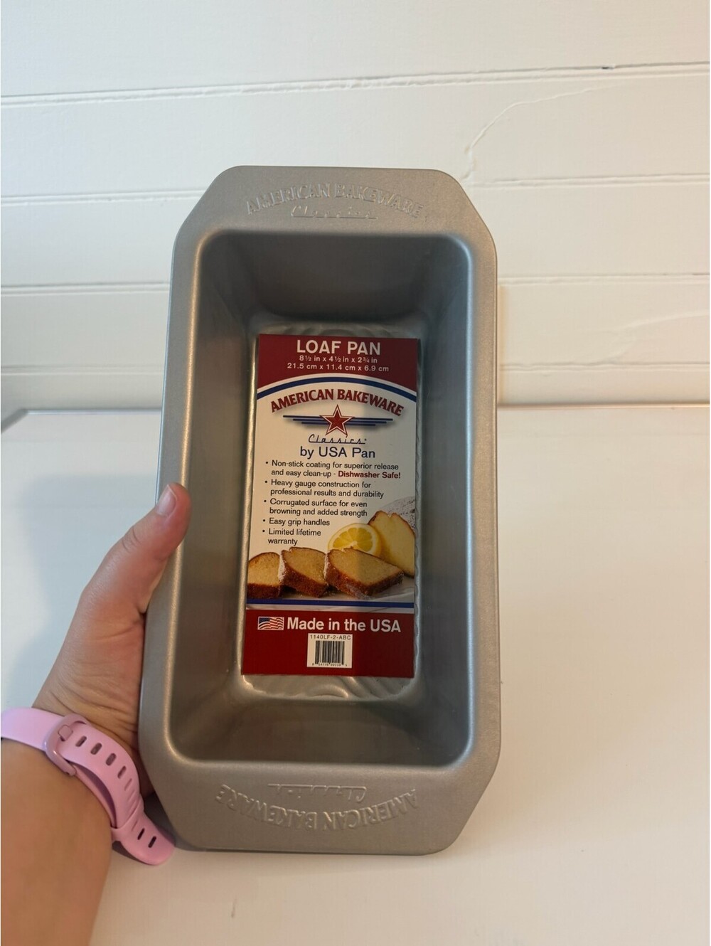 USA Pan American Bakeware Classics 1-Pound Loaf Pan